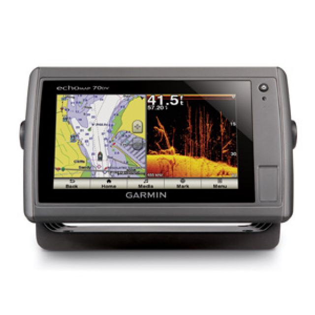 GPS e Sonar / ChartPlotter Garmin echoMAP 70dv c/ Carta Nutica (c/ Transducer)