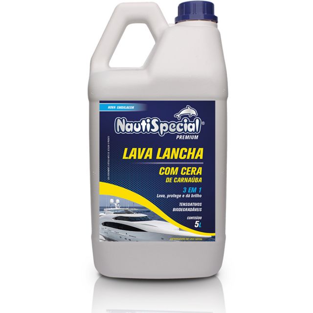 Lava Lancha c/ Cera de Carnaba NautiSpecial - 5 litros