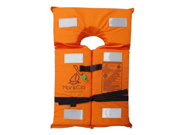 Colete Salva-Vidas Classe II - Canga - Tamanho M - Homologado