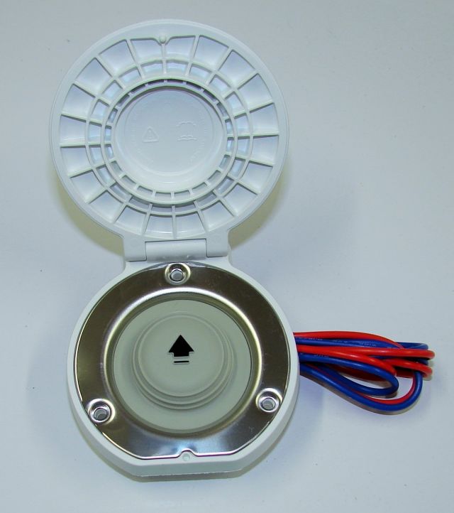 Botão De Pé P/ Guincho Elétrico - Função Sobe - Lewmar