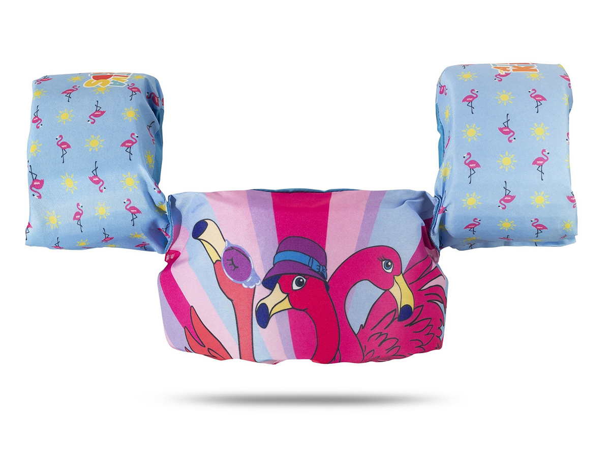 Colete Salva-Vidas Infantil Kids - Tamanho Único - Ativa - Flamingo - Homologado