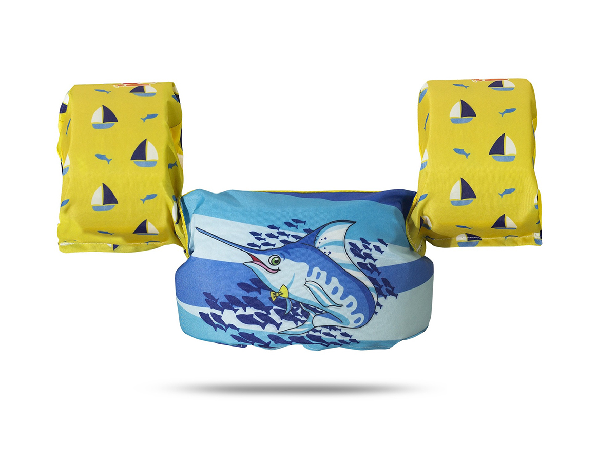 Colete Salva-Vidas Infantil Kids - Tamanho Único - Ativa - Marlim - Homologado