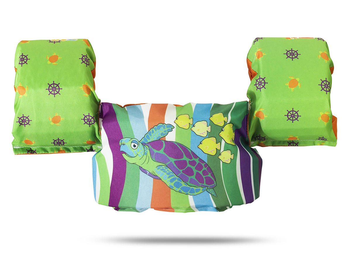 Colete Salva-Vidas Infantil Kids - Tamanho Único - Ativa - Tartaruga - Homologado