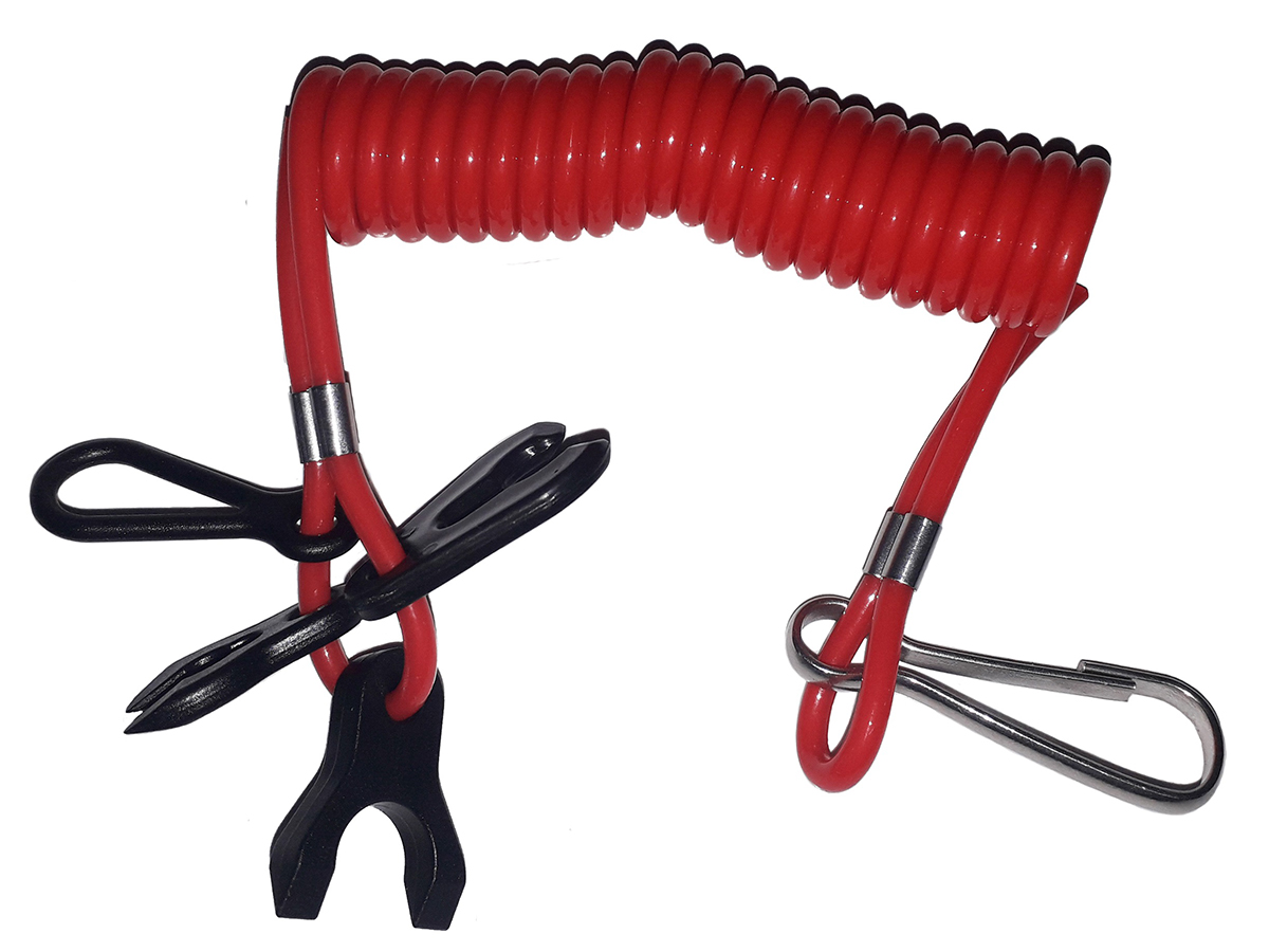 Corta Corrente p/ Motor - Jogo Com 4 Chaves + Cordão