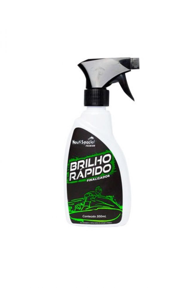 Finalizador Brilho Rpido Jet NautiSpecial c/ Bico Pulverizador - 300 ml - Pronto p/ Uso