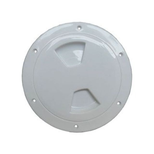 Tampa de Inspeção em PVC - Furo 115mm Cor: Branca